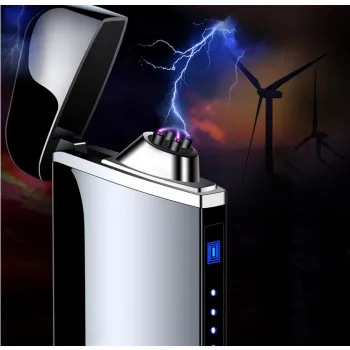 Zapalniczka Plazmowa Czarny Połysk